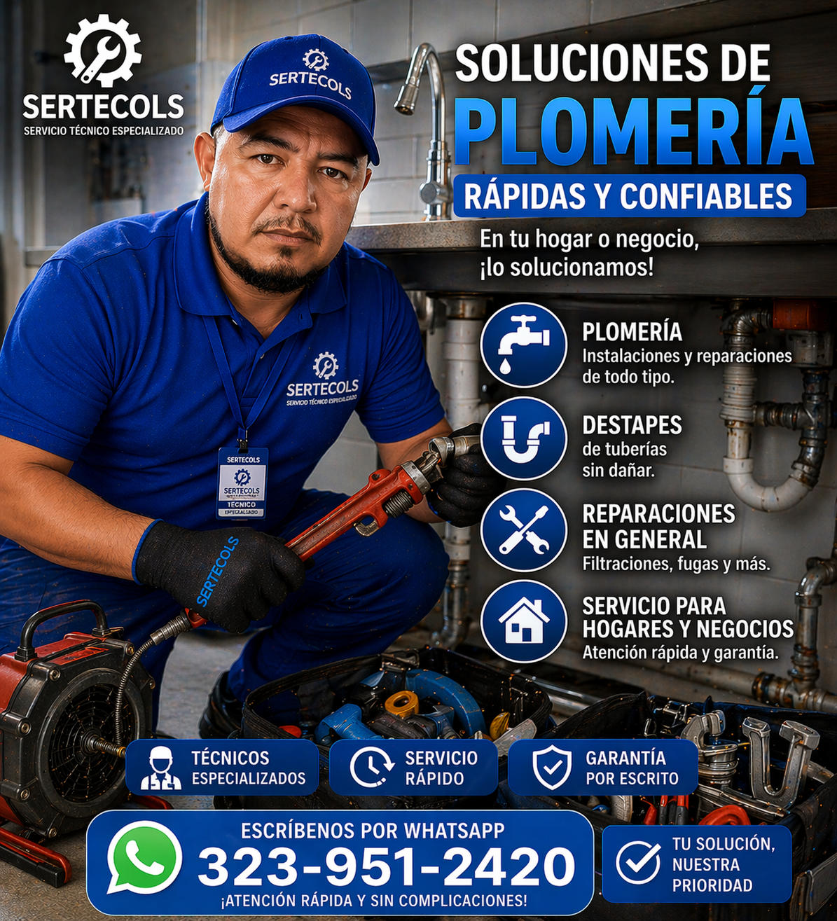Servicio de Plomería